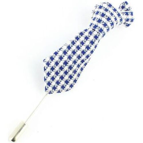 Broches Boutonnière mini cravate pied de poule - Cravate Avenue Signature - Modalova