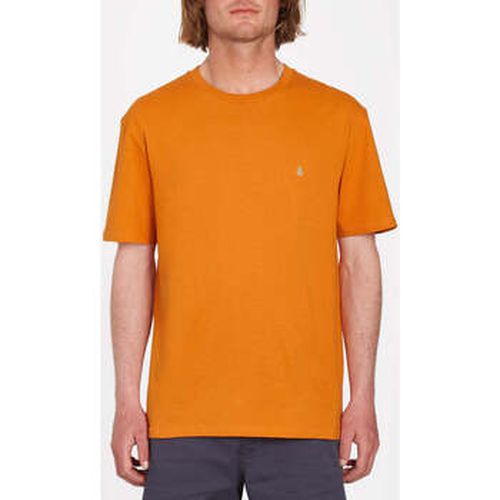 T-shirt Camiseta Stone Blanks Saffron - Volcom - Modalova