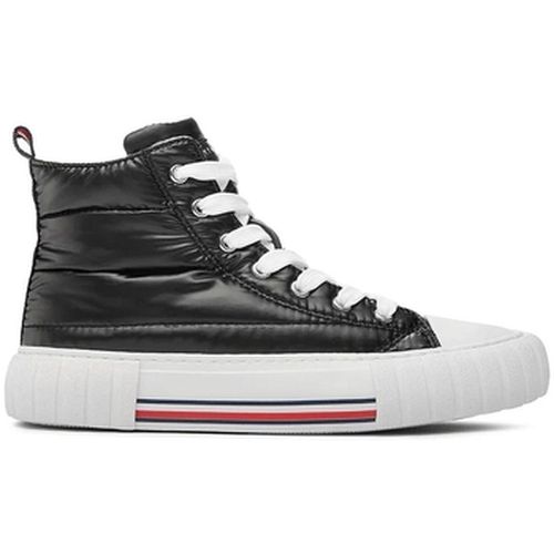 Bottines HIGH TOP LACEUP SNEAKER - Tommy Hilfiger - Modalova