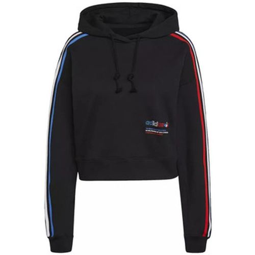 Sweat-shirt ADICOLOR TRICOLOR CROP - adidas - Modalova