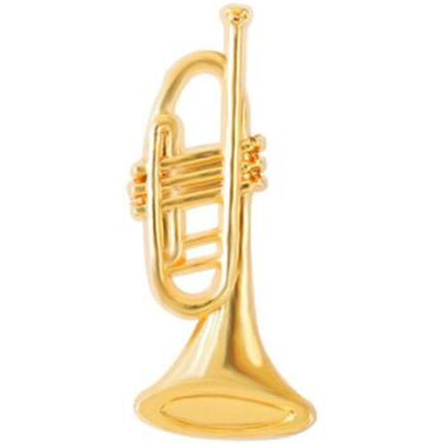 Broches Pin's trompette de couleur or, Armstrong - Clj Charles Le Jeune - Modalova