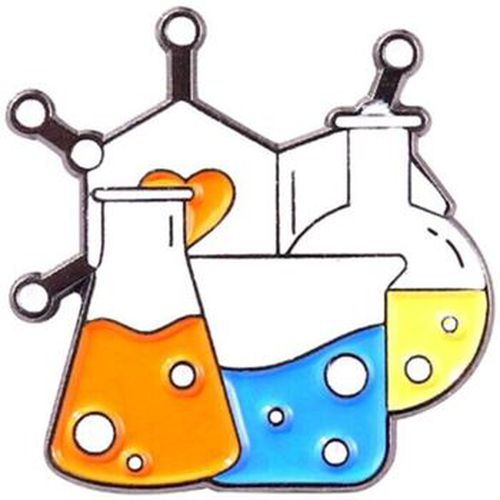 Broches Pin's verrerie de chimie et molécules - Clj Charles Le Jeune - Modalova