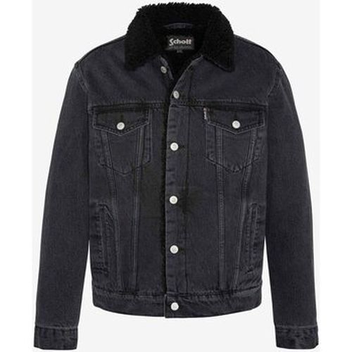 Blouson Schott TRUCKSHERPA GREY - Schott - Modalova