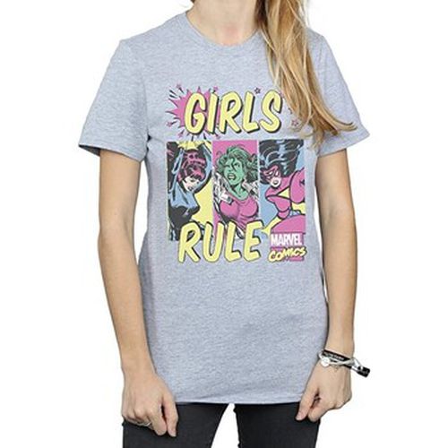T-shirt Marvel Girls Rule - Marvel - Modalova