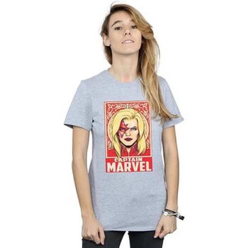 T-shirt Captain Marvel Ornament - Captain Marvel - Modalova