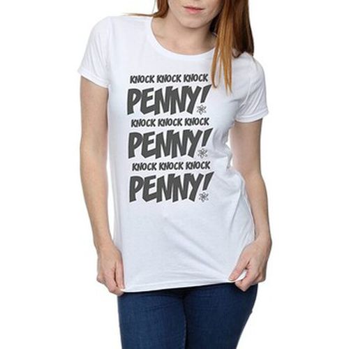 T-shirt Knock Knock Penny - The Big Bang Theory - Modalova
