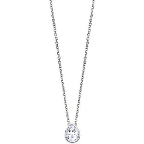 Collier Collier Silver solitaire goutte oxyde argent - Lotus - Modalova