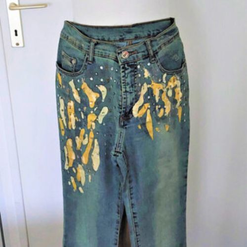 Jupes Jeans fantaisie vintage - Sans marque - Modalova