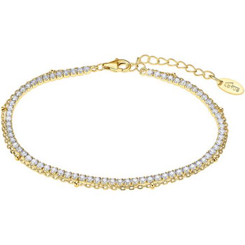 Bracelets Bracelet Silver Pure Essentials doré Style Tennis - Lotus - Modalova