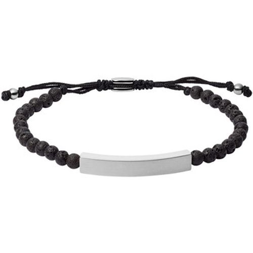 Bracelets Bracelet Pierres de lave barrette acier - Fossil - Modalova
