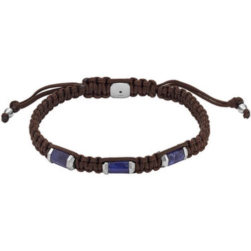 Bracelets Bracelet nylon brun et sodalite - Fossil - Modalova