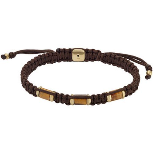 Bracelets Bracelet oeil de tigre nylon brun - Fossil - Modalova