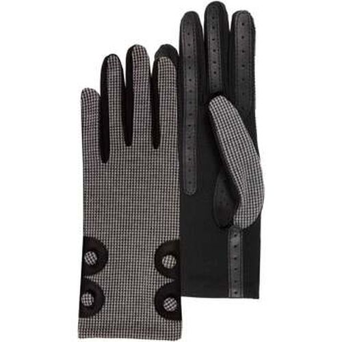 Gants Gants tactiles imprimé pied de poule Noir - Isotoner - Modalova