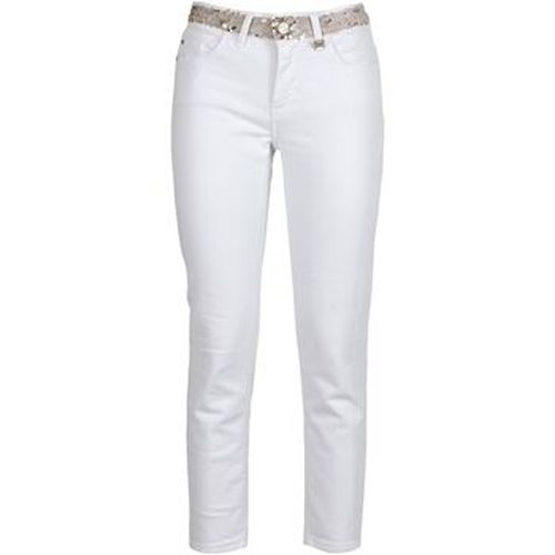 Robe CAFENOIR Jeans Skinny Pailettes Bianco JJ6190 - Café Noir - Modalova