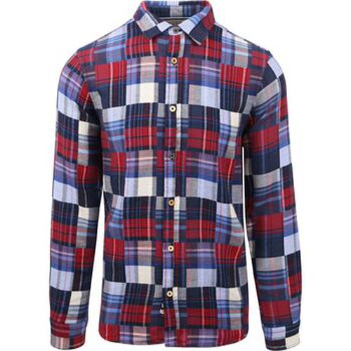 Chemise - Chemise en flanelle à carreaux - Bleu - Scotch & Soda - Modalova