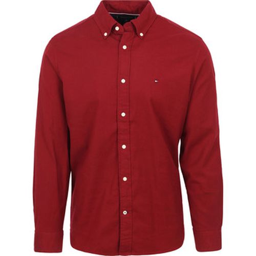 Chemise Chemise Twill Bordeaux - Tommy Hilfiger - Modalova