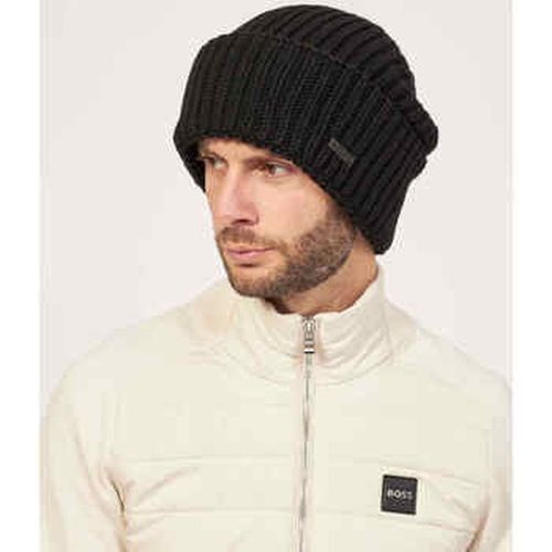 Chapeau Bonnet tricoté à texture épaisse - BOSS - Modalova
