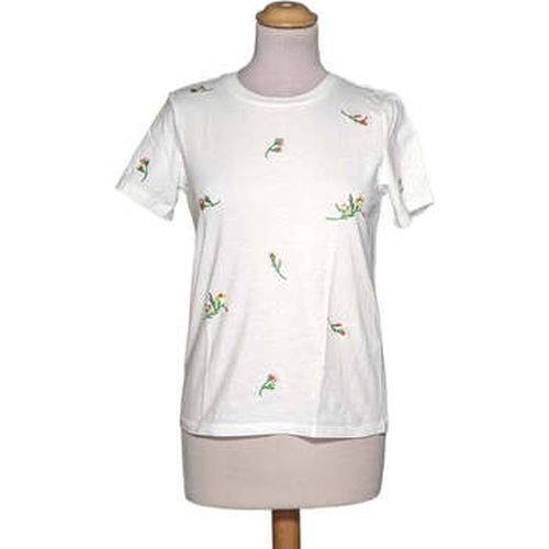 T-shirt top manches courtes 34 - T0 - XS - H&M - Modalova