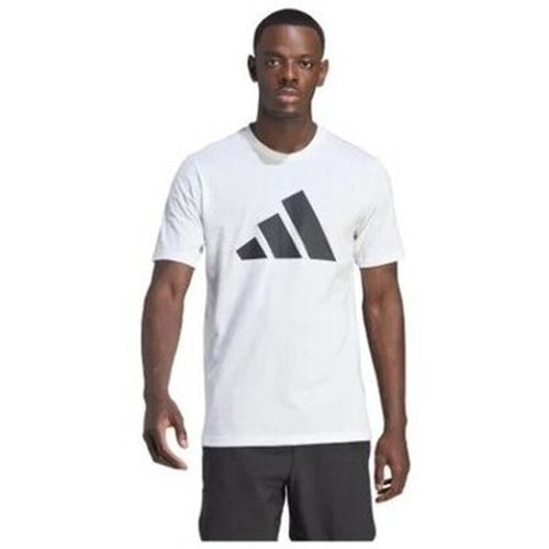 T-shirt TEE SHIRT BLANC - WHITE BLACK - S - adidas - Modalova