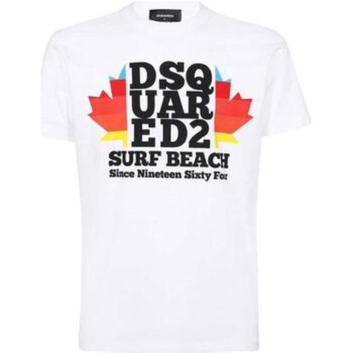 T-shirt T-Shirt S74GD1135 100 - Dsquared - Modalova