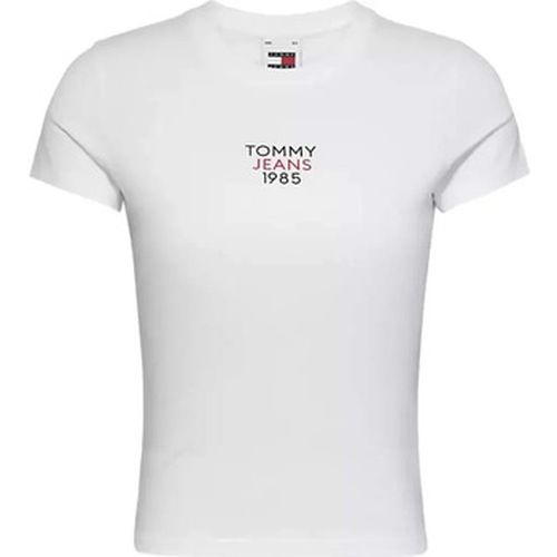 T-shirt Tommy Jeans Slim Essential - Tommy Jeans - Modalova