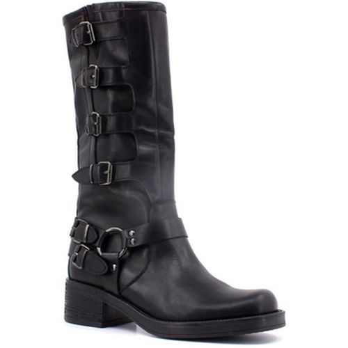 Bottines Stivale Donna Nero DFI100 - Divine Follie - Modalova