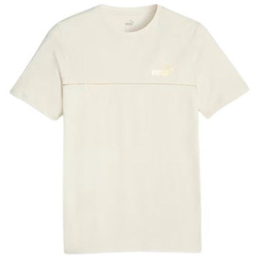T-shirt TEE SHIRT MINIMAL GOLD - ALPINE SNOW - S - Puma - Modalova