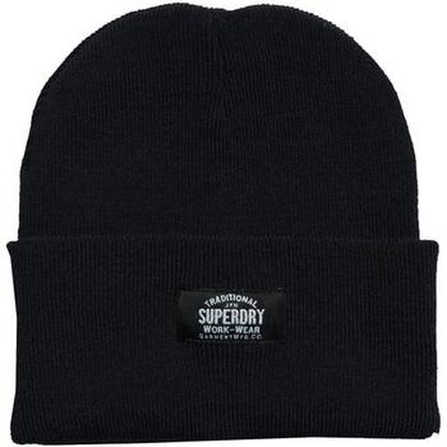 Bonnet Classic knitted beanie hat blk - Superdry - Modalova