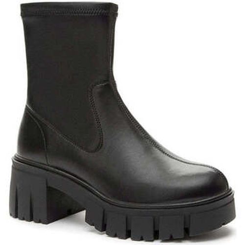 Bottines black casual closed booties - Betsy - Modalova