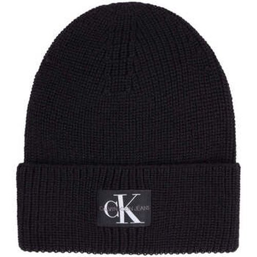 Bonnet mono logo patch beanie - Calvin Klein Jeans - Modalova