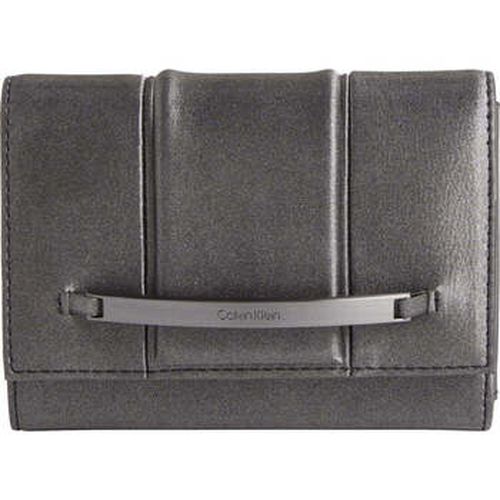 Portefeuille bar hardware gunmetal wallets - Calvin Klein Jeans - Modalova