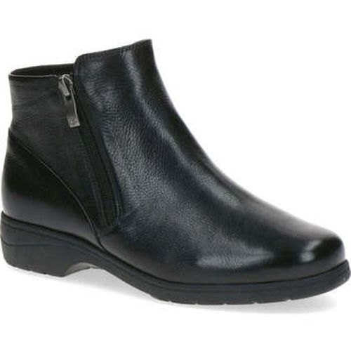 Bottines black nappa casual closed booties - Caprice - Modalova