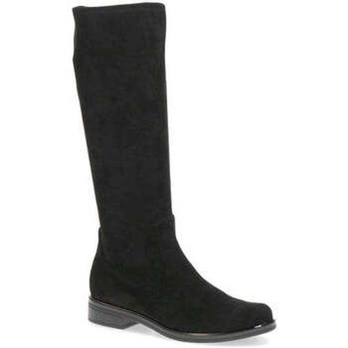 Bottines black stretch casual closed boots - Caprice - Modalova