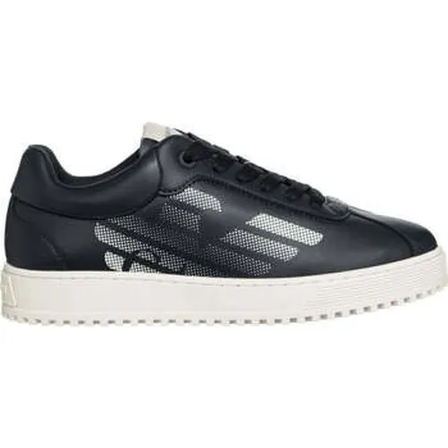 Baskets basses navy casual closed sneaker - Emporio Armani - Modalova