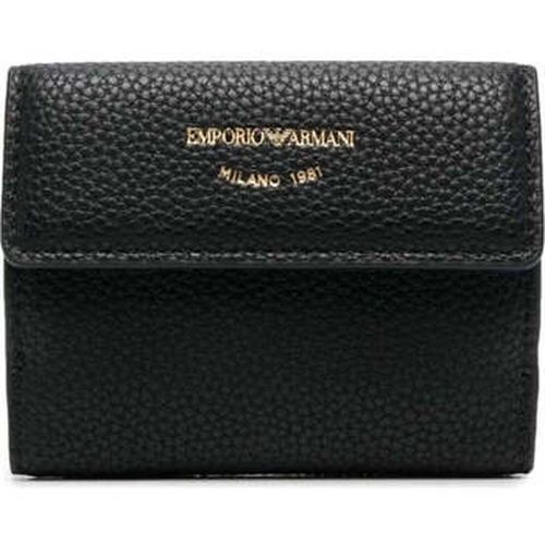 Portefeuille nero casual wallet - Emporio Armani - Modalova