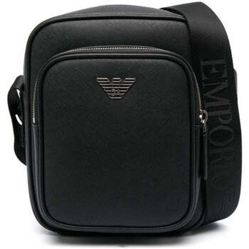 Sac bandoulière black casual messenger bag - Emporio Armani - Modalova