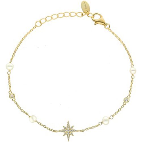 Bracelets Bracelet Argent étoile Et Perles Naturelles Blanches - Orusbijoux - Modalova