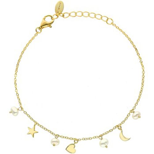 Bracelets Bracelet Argent étoile Cœur Et Perles Naturelles - Orusbijoux - Modalova