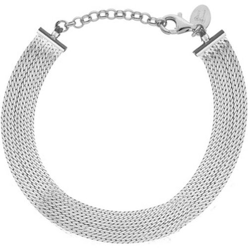 Bracelets Bracelet Argent Rhodié Multi Mailles Serpentine - Orusbijoux - Modalova