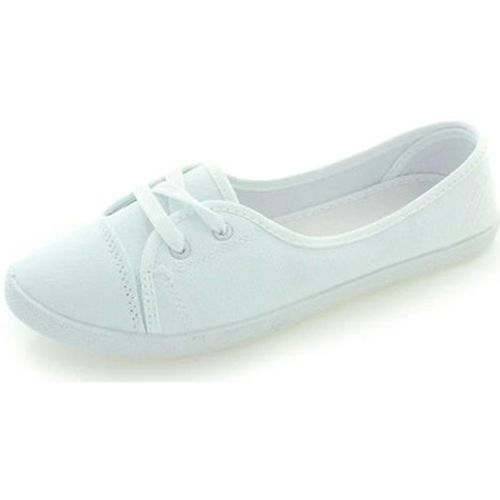 Baskets Tennis basic en toile avec lacets - Vera Collection - Modalova