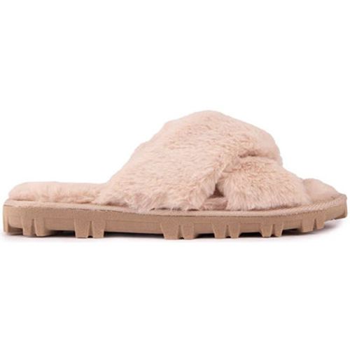 Mules Poppy Fluffy Slide Chaussons - Truffle - Modalova