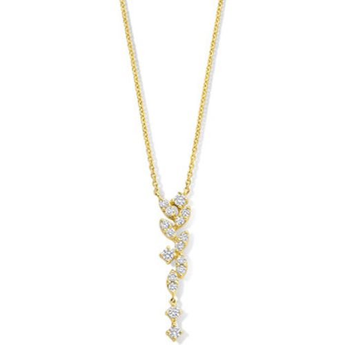 Collier Collier or 18 carats motif diamant - Brillaxis - Modalova