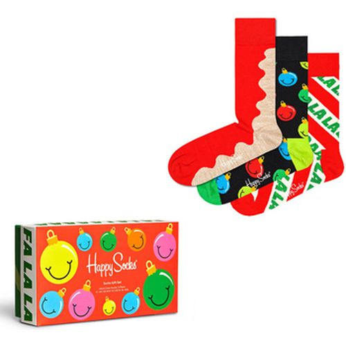 Chaussettes Time for Holiday 3-Pack Gift Box - Happy socks - Modalova