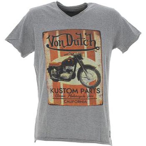 T-shirt Tee-shirt mc regular fit col rond print devant - Von Dutch - Modalova