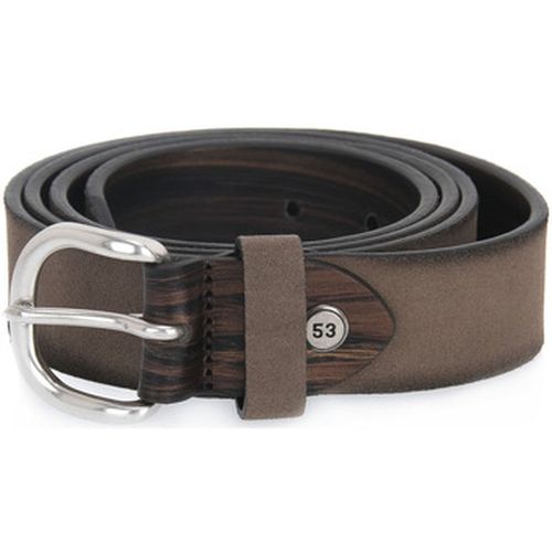 Ceinture SUEDE H 35 TAUPE - Mino Ronzoni - Modalova