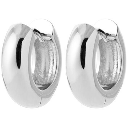 Boucles oreilles Créoles argent rhodié 10mm - Brillaxis - Modalova