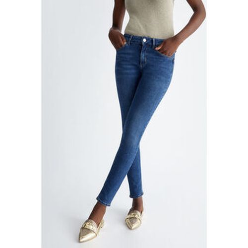 Jeans Jean skinny bottom up à taille haute - Liu Jo - Modalova