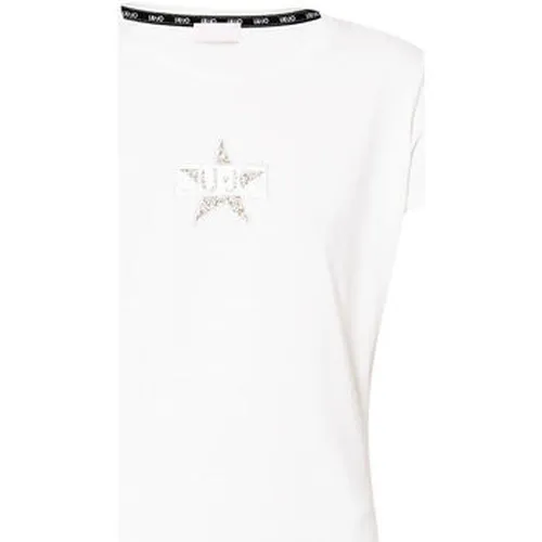 T-shirt T-shirt avec étoile et logo - Liu Jo - Modalova
