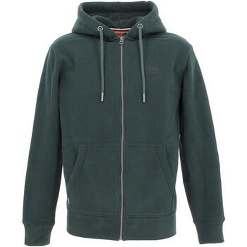 Sweat-shirt Essential log zip hoodie forest green - Superdry - Modalova