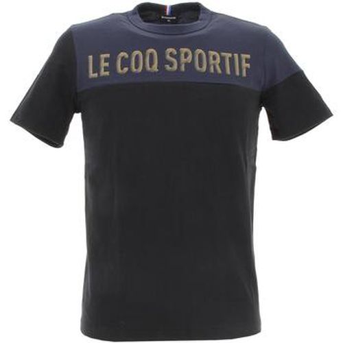 T-shirt Noel sp tee ss n1 m sky captain/black - Le Coq Sportif - Modalova